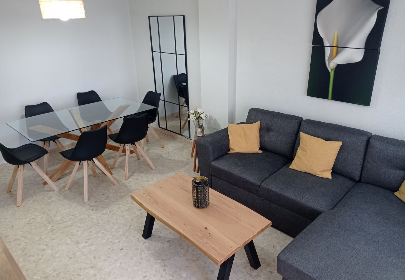 Apartamento en Playa de Gandía - 1.Palmeras III bl.II esc.1 4º B