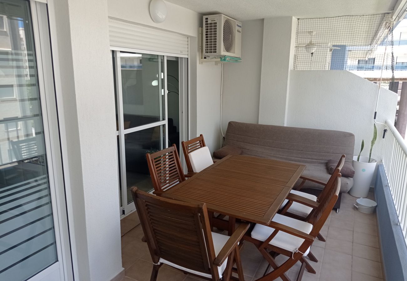 Apartamento en Playa de Gandía - 1.Palmeras III bl.II esc.1 4º B