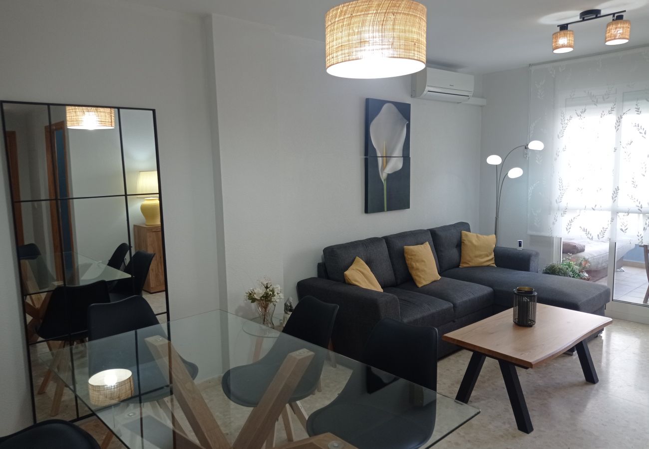 Apartamento en Playa de Gandía - 1.Palmeras III bl.II esc.1 4º B