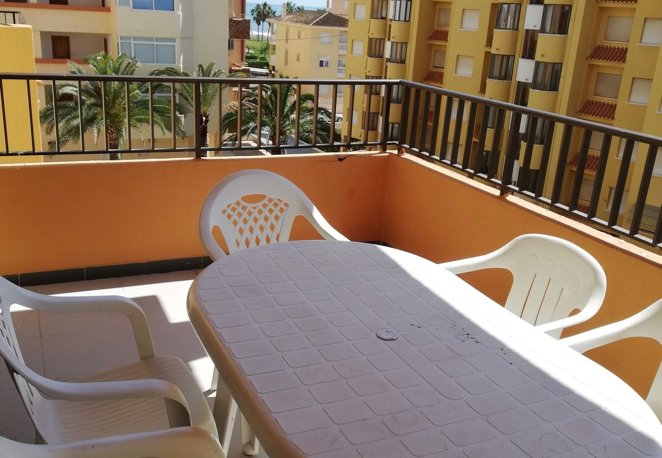 Ferienwohnung in Playa de Xeraco - Tamaris playa 4ºD