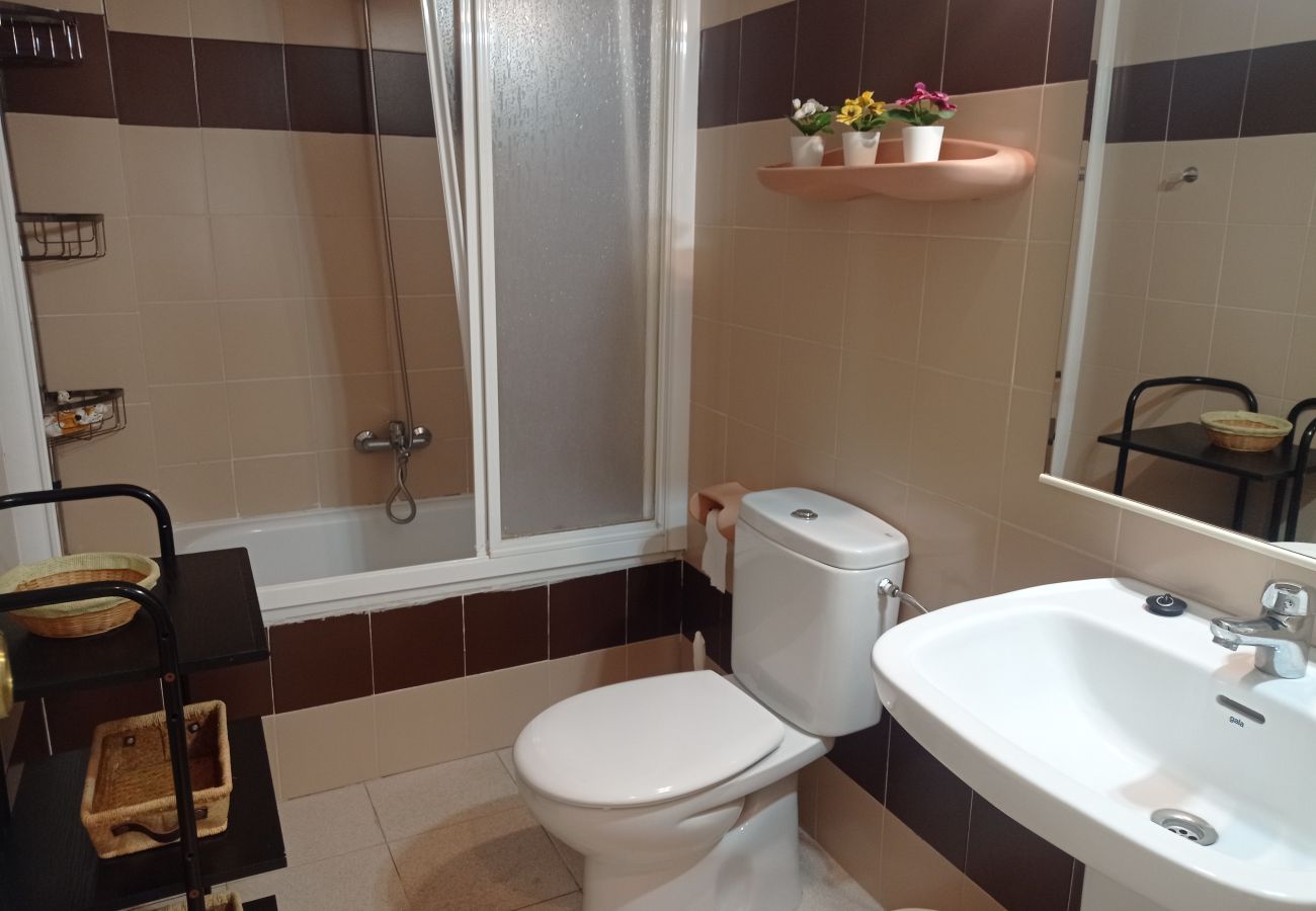 Ferienwohnung in Playa de Xeraco - Wohnung 1ºSeitenlinie mit Meerblick