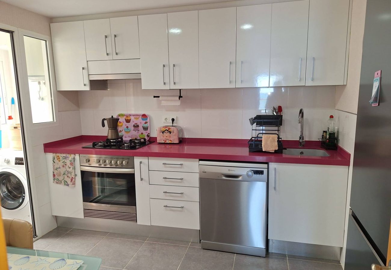 Ferienwohnung in Playa de Xeraco - Descans esc A, 4º Solo Familias !