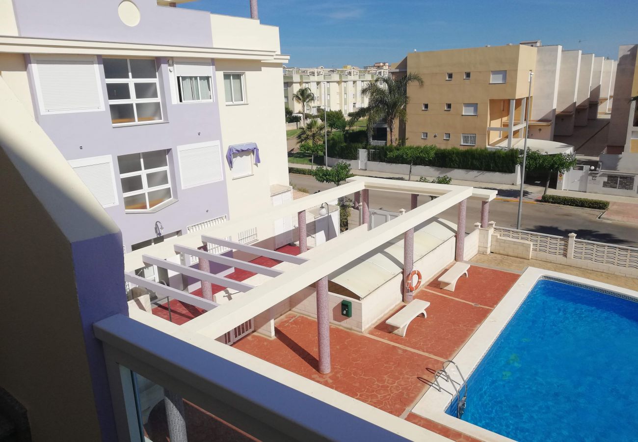 Lägenhet i Playa Xeraco - Mediterránea Bl.1 Esc.1 2ºB Át. (garaje 14)